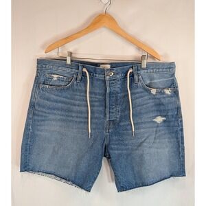 Joe's Jeans Florence Mens Distressed Denim Shorts Blue Size 38 NWT